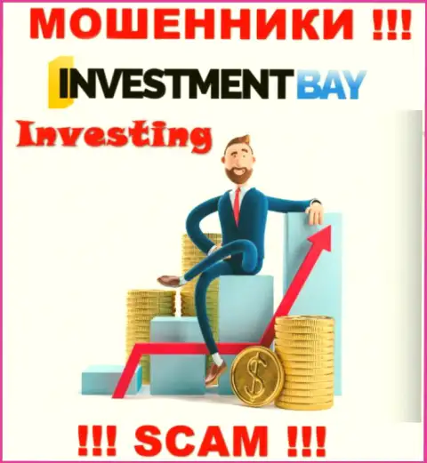 Не стоит верить, что область работы Investment Bay - Инвестиции легальна - это надувательство