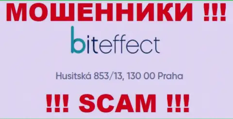 BitEffect, по тому юридическому адресу, что они указали у себя на сайте, не сможете найти, он ложный