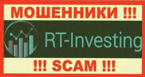 Лого МОШЕННИКОВ РТ-Инвестинг Ком