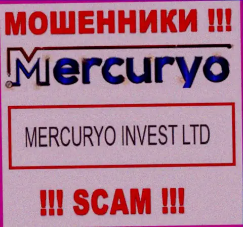 Юридическое лицо Меркурио Ко Ком - это Mercuryo Invest LTD, именно такую информацию предоставили мошенники у себя на онлайн-ресурсе