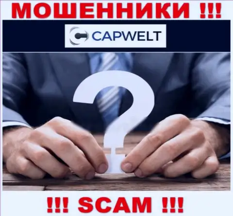 Мошенники CapWelt Com не хотят, чтобы хоть кто-то увидел, кто на самом деле руководит компанией