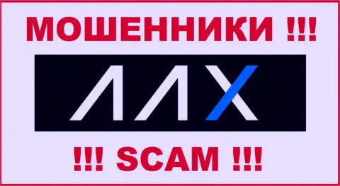 Логотип МОШЕННИКОВ Биржа ААКС