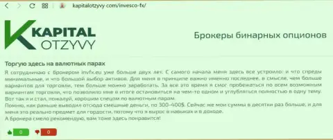 Отзывы трейдеров о ФОРЕКС компании ИНВФИкс на сайте КапиталОтзывы Ком