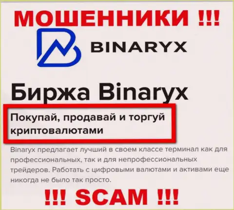 Будьте крайне бдительны !!! Binaryx это явно internet-мошенники ! Их работа противоправна
