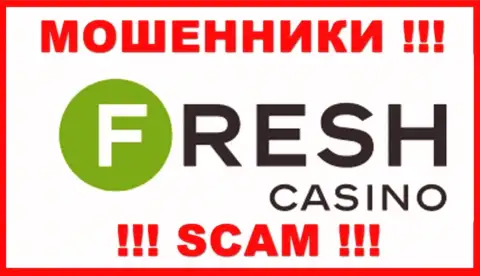 Fresh Casino - это ШУЛЕРА !!! Взаимодействовать слишком рискованно !!!