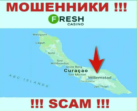Curaçao - здесь, в офшоре, зарегистрированы internet-мошенники GALAKTIKA N.V