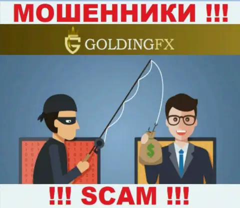 Пользуясь наивностью людей, GoldingFX Net втягивают доверчивых людей к себе в разводняк