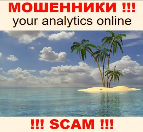 Your Analytics не показывают адрес регистрации, где находится контора - это очевидно интернет мошенники !!!