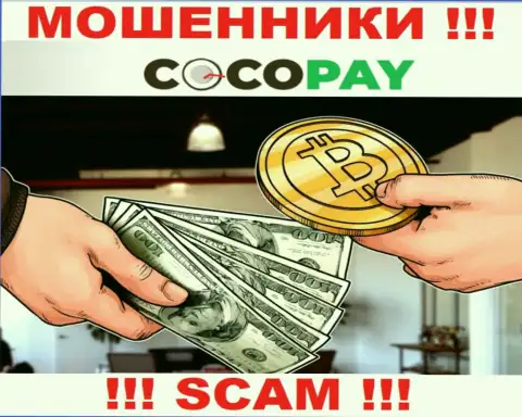 Не надо доверять финансовые активы Coco Pay Com, ведь их область деятельности, Обменник, развод