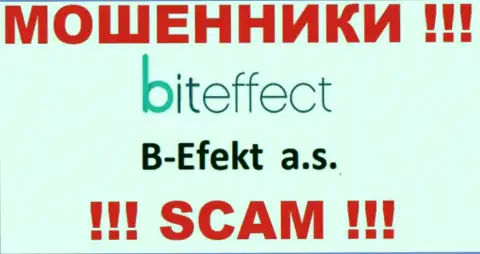 Bit Effect - это ШУЛЕРА !!! Б-Эфект а.с. - это компания, которая управляет данным разводняком