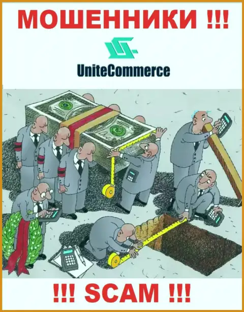 Вы заблуждаетесь, если ждете доход от сотрудничества с ДЦ Unite Commerce - это МОШЕННИКИ !!!
