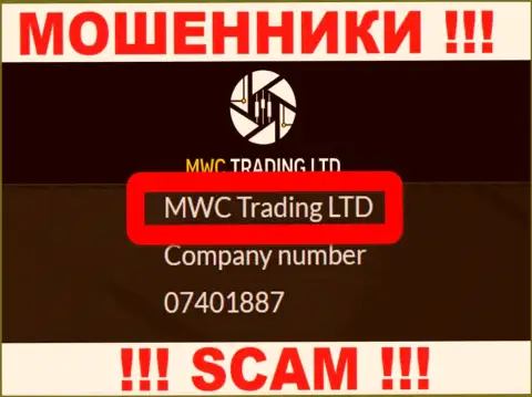 На информационном портале МВСТрейдингЛтд Ком сказано, что MWC Trading LTD - их юридическое лицо, однако это не значит, что они порядочны