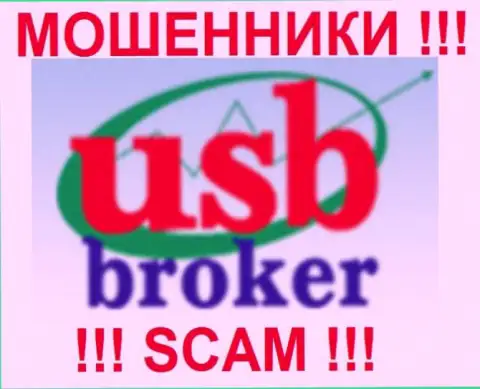 Лого преступной forex брокерской организации Юсбброкер